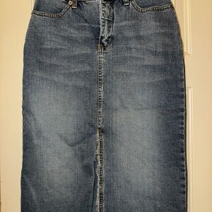 Charolette Russe vintage denim skirt